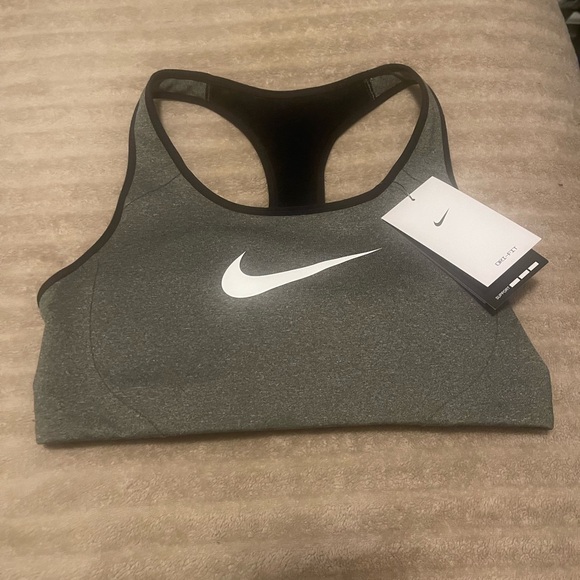 Nike Other - New Nike Gray Sports Bra with Racerback Design